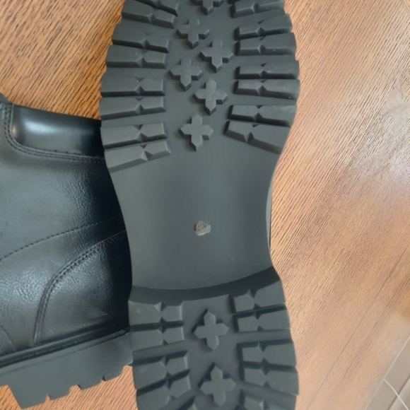 Mutual Weave Freeport Men\'s Black Lace Up Work Boots Size 13 NWOT Rugged main image 4